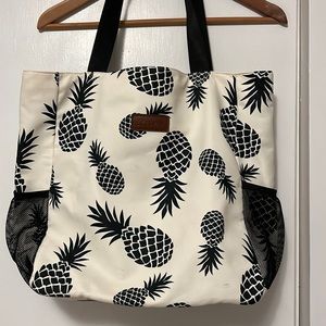 Esvan pineapple aloha bag super light cute travel bag